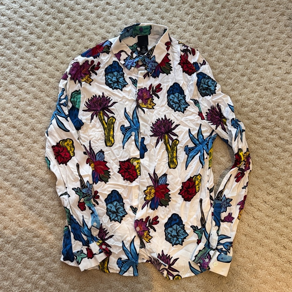 ASOS Multicolor Floral Casual Shirt